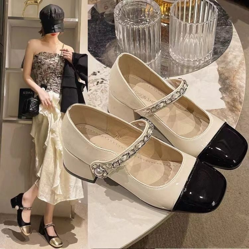 Vintage Style Women Fashion - รองเท้าแมรี่เจนรุ่นใหม่ปี 2026 สำหรับผู้หญิง สไตล์วินเทจ ส้นหนา รองเท้าแบบสวม
