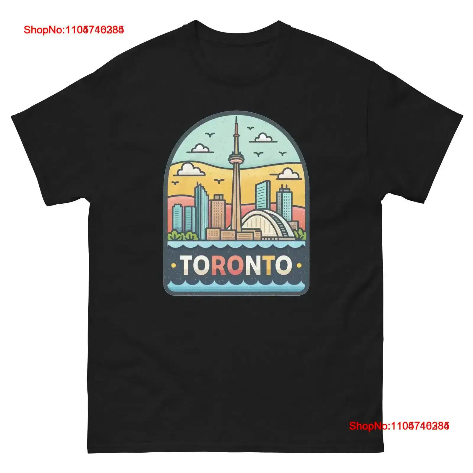 Vintage Fashion Toronto - เสื้อยืด Toronto World Travel Urban Area