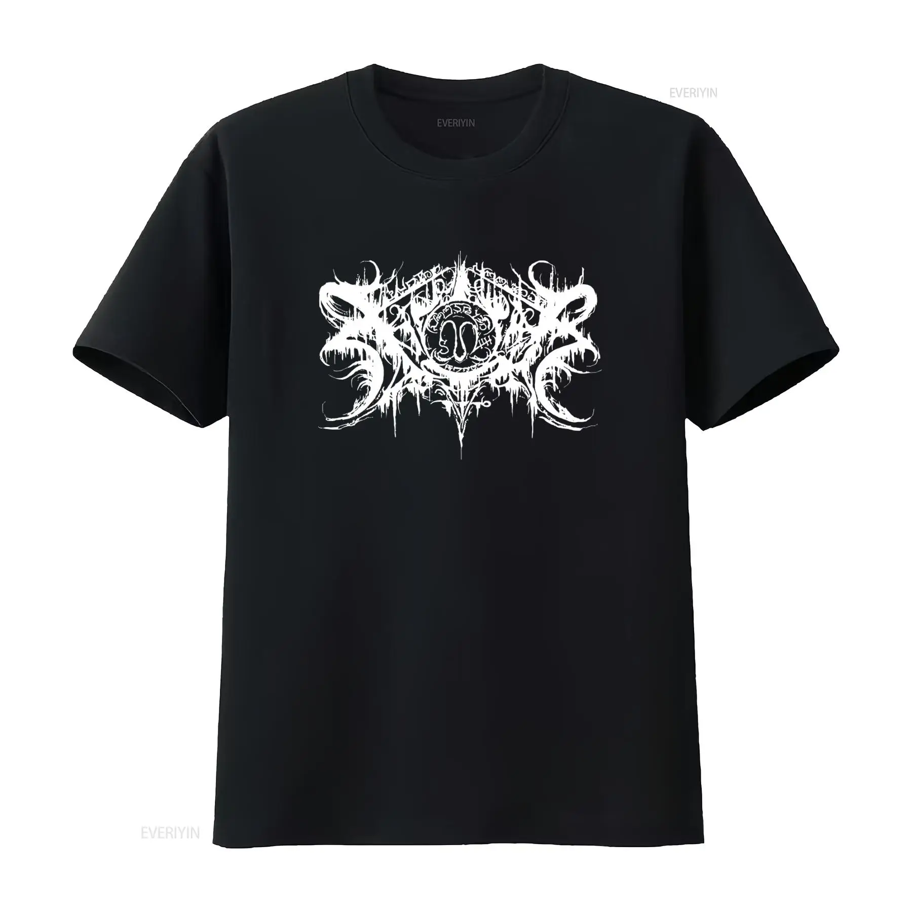 Vintage Fashion Logo - เสื้อยืดวงดนตรี Xasthur โลโก้สีขาวบนพื้นดำ ไซส์เล็ก หายาก วินเทจ