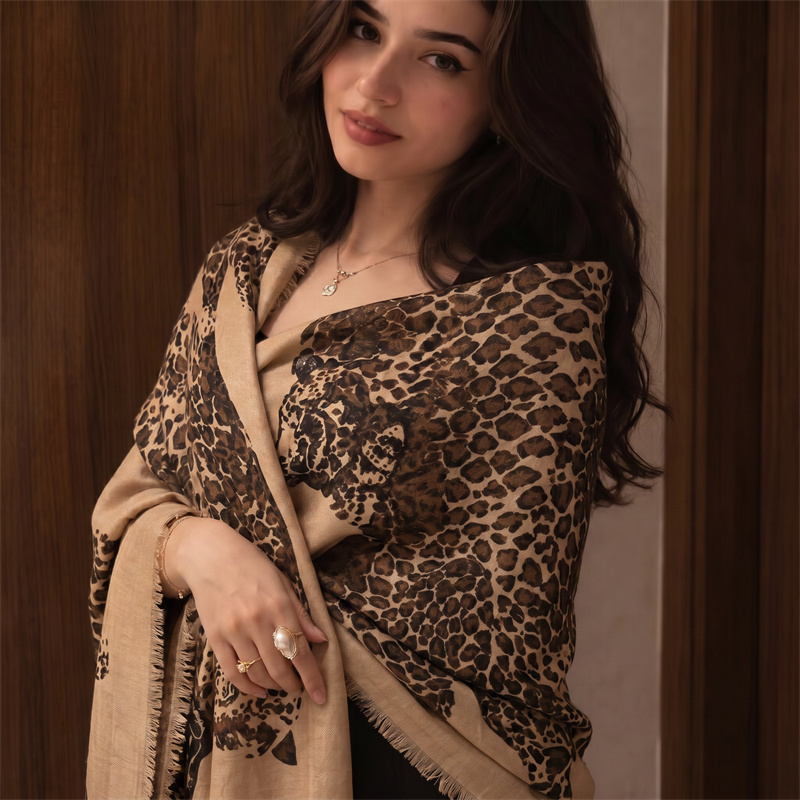 ฮิญาบลายเสือดาววินเทจและผ้าคลุ - Vintage Fashion Women บทวิจารณ์และราคา