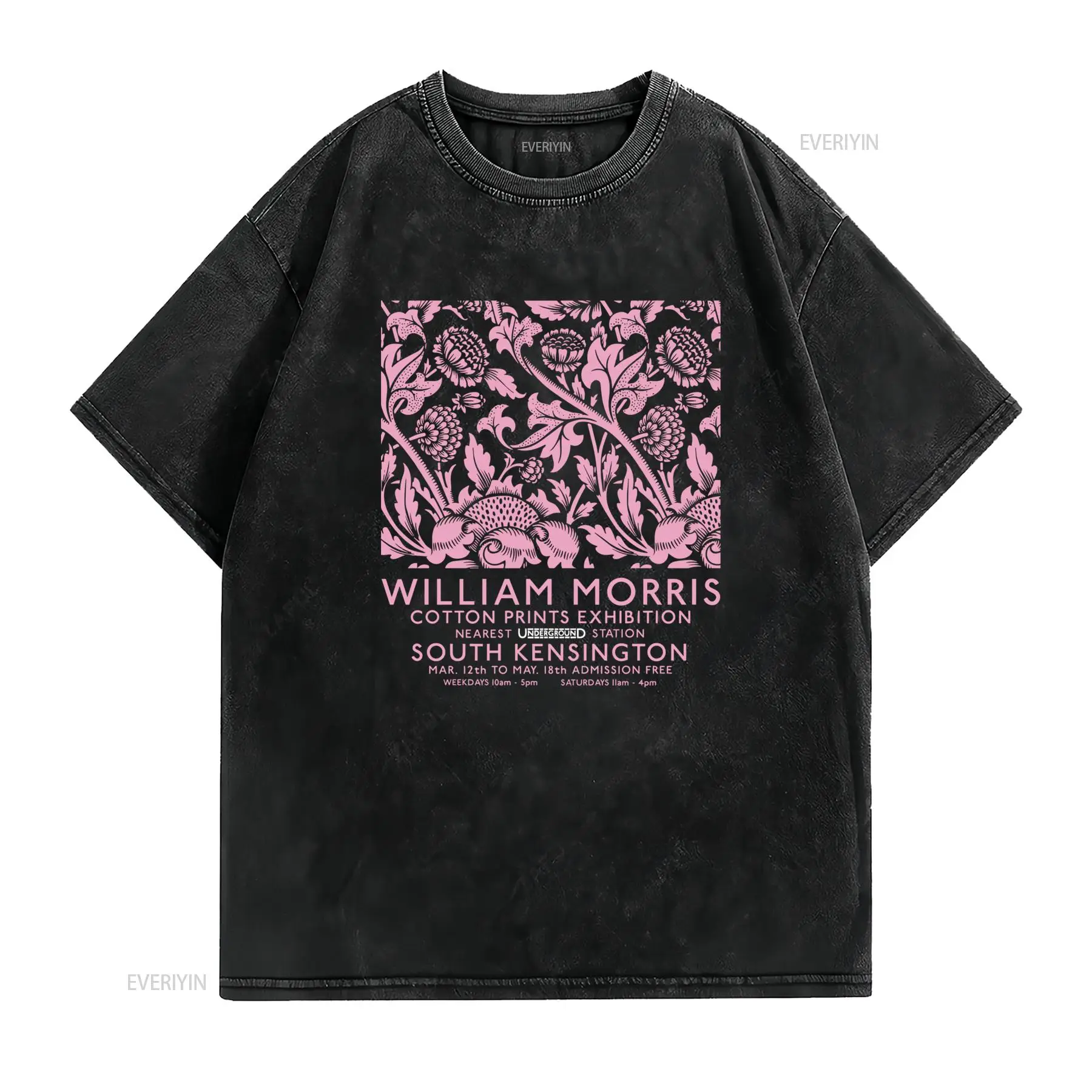 เสื้อยืดลำลองลายพิมพ์ศิลปะพฤกษ - Vintage Fashion Exhibition บทวิจารณ์และราคา