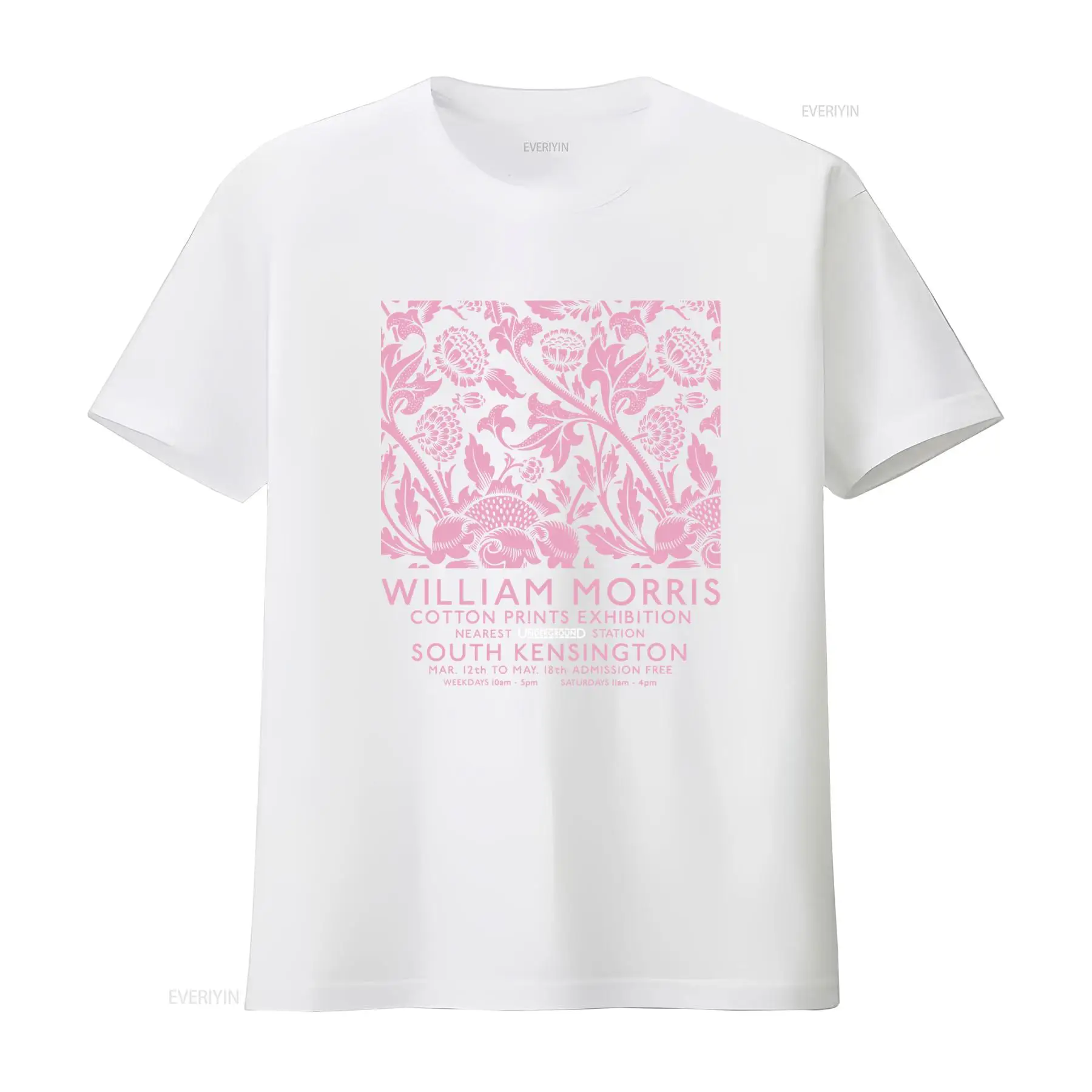 เสื้อยืดลำลองลายพิมพ์ศิลปะพฤกษ - Vintage Fashion Exhibition บทวิจารณ์และราคา