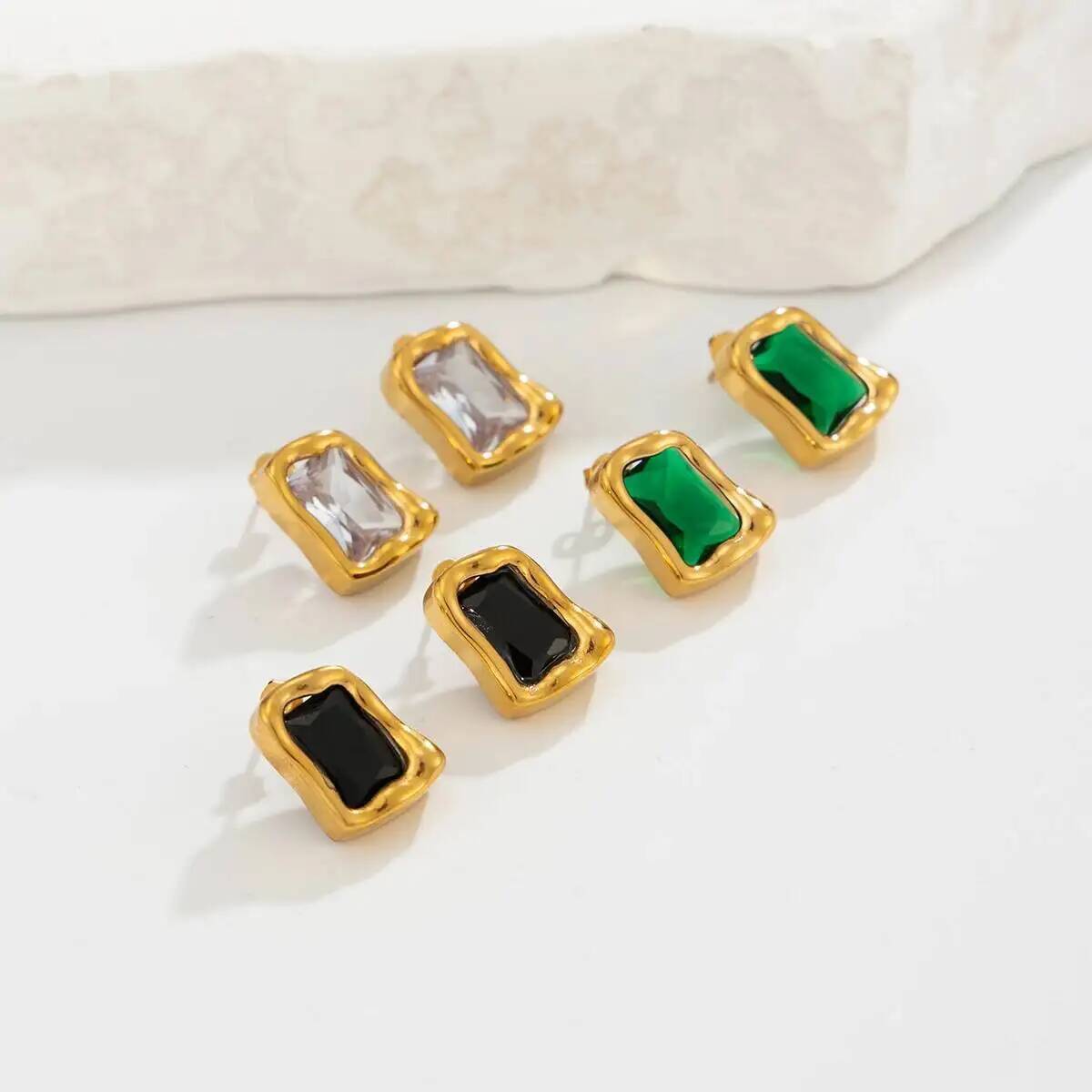IngeSight.Z ต่างหูสตั๊ดทรงสี่เ - Z Vintage Fashion บทวิจารณ์และราคา