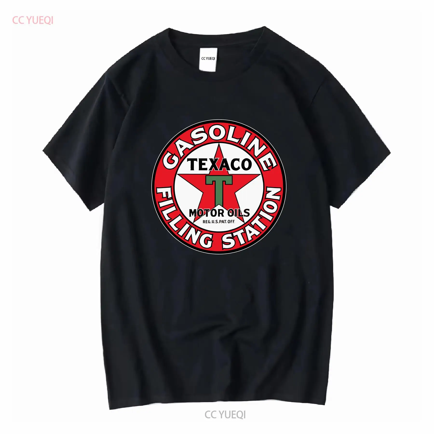 ใหม่ VINTAGE TEXACO น้ํามันบริ - Vintage Fashion Logo บทวิจารณ์และราคา