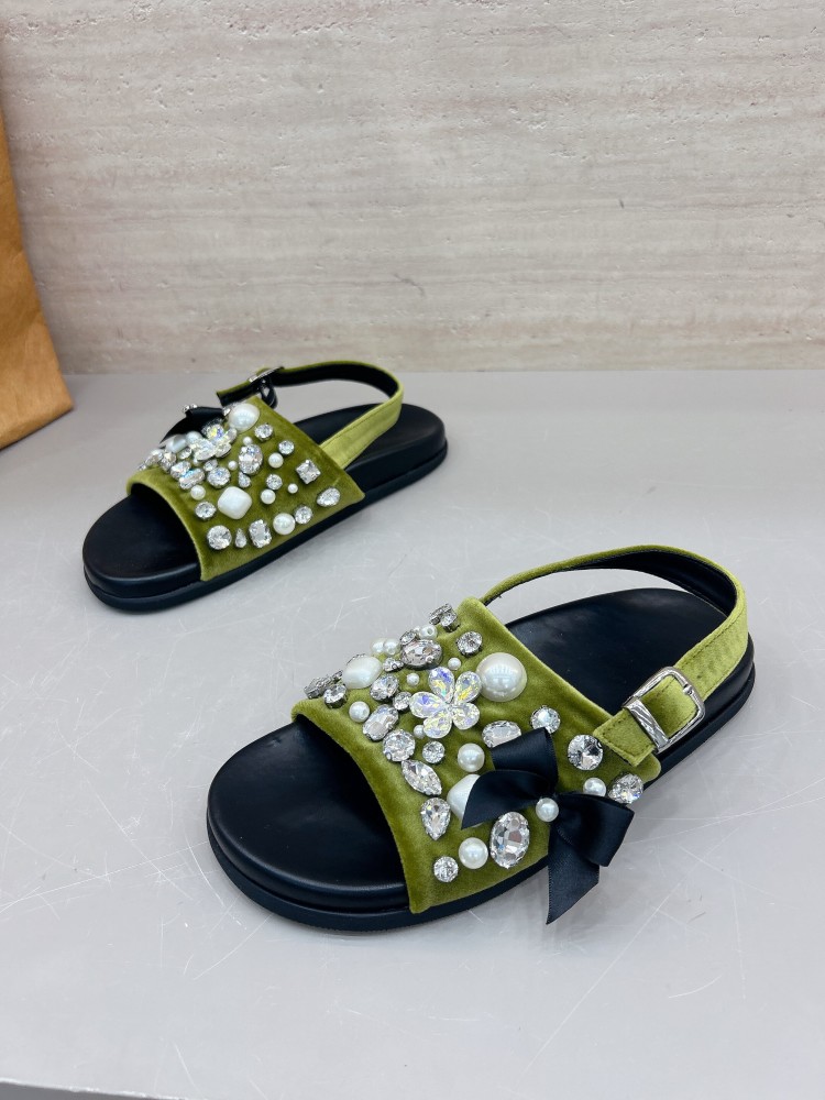 รองเท้าแตะรัดส้นแบบสวมลำลองสำห - Vintage Fashion Ladies บทวิจารณ์และราคา