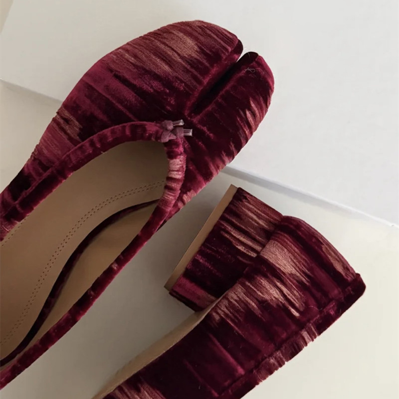 รองเท้าบัลเล่ต์ผู้หญิงแบบสวม ด - Vintage Fashion Ladies บทวิจารณ์และราคา