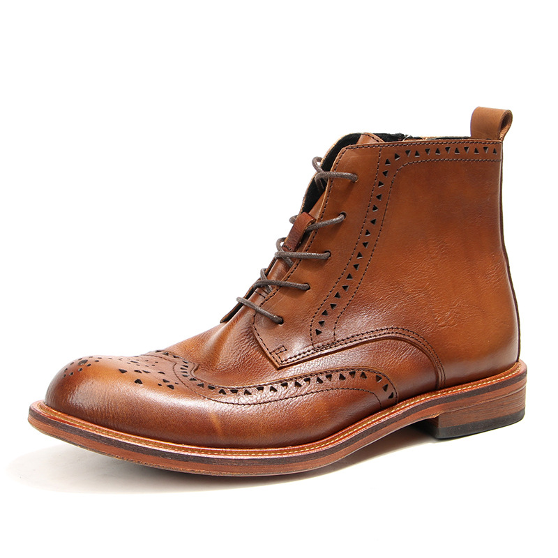 Vintage Mensข้อเท้ารองเท้าเชลซ - Vintage Fashion Style บทวิจารณ์และราคา