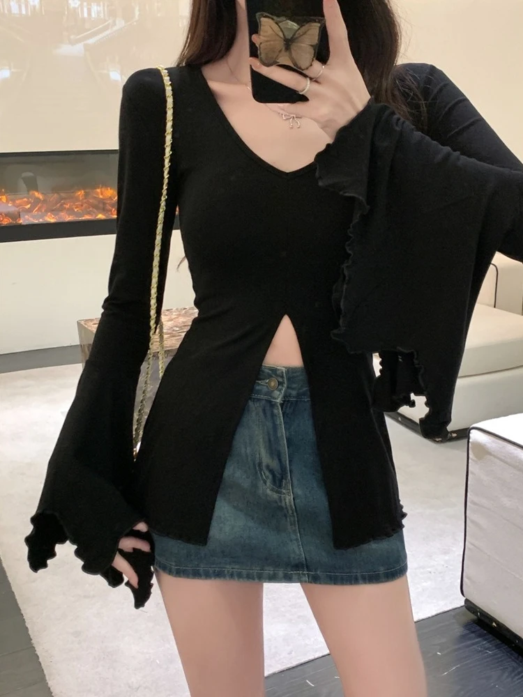 เสื้อยืดวินเทจ Y2K สำหรับผู้หญ - Vintage Fashion Women บทวิจารณ์และราคา