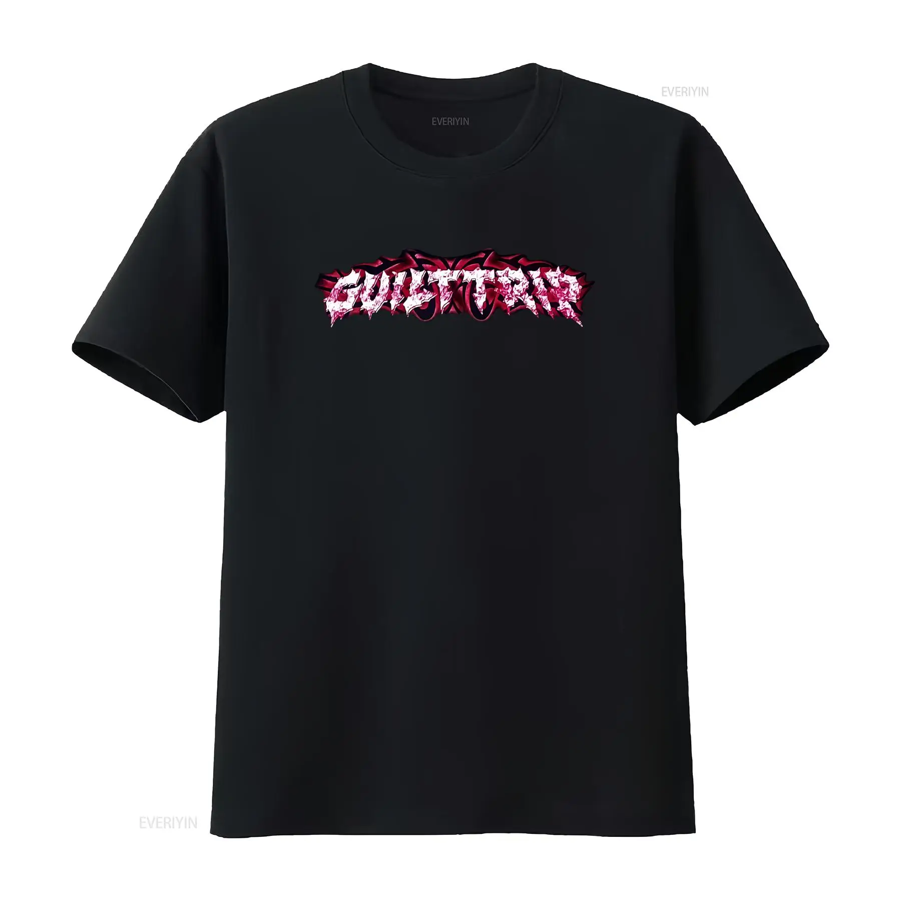 เสื้อยืดสตรีทแวร์ลำลองพิมพ์ลาย - Vintage Fashion Font บทวิจารณ์และราคา