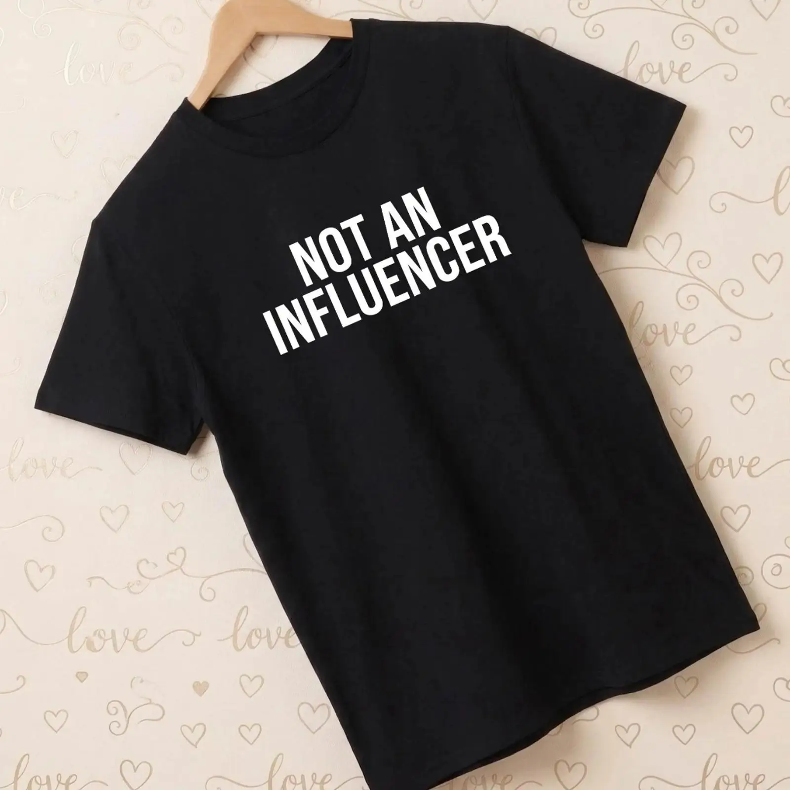 เสื้อยืด Not An Influencer พร้ - Vintage Fashion Influencers บทวิจารณ์และราคา