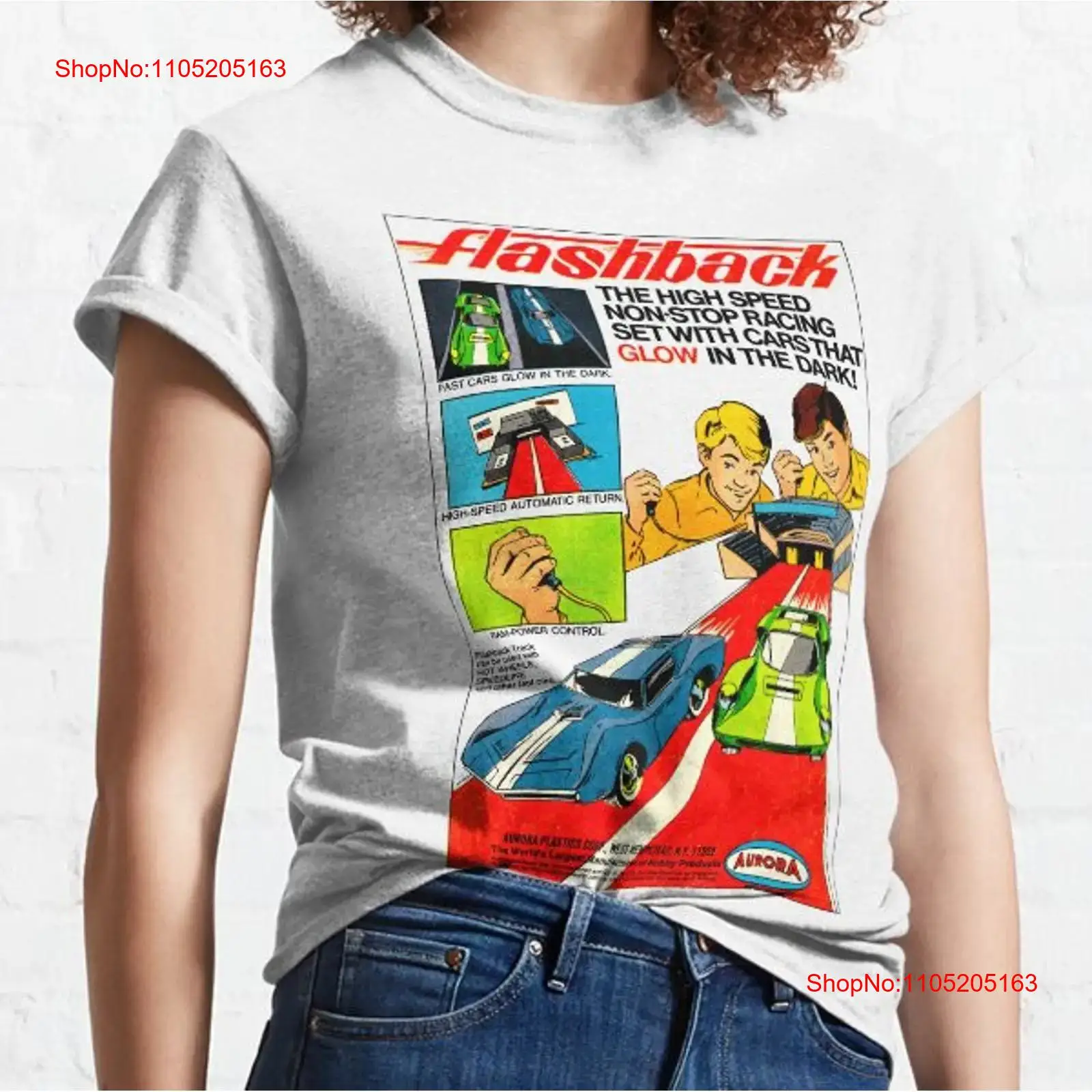 เสื้อยืดลายโฆษณาชุดแข่งรถของเล - Vintage Fashion Toys บทวิจารณ์และราคา