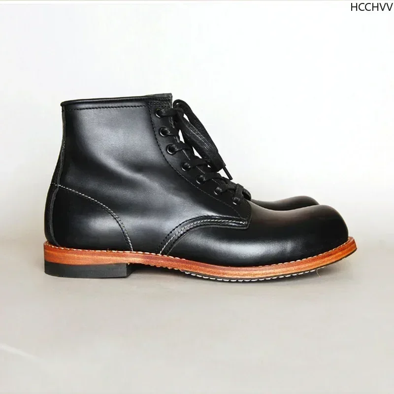 Vintage Men Goodyear-Welted ขอ - Vintage Fashion Style บทวิจารณ์และราคา