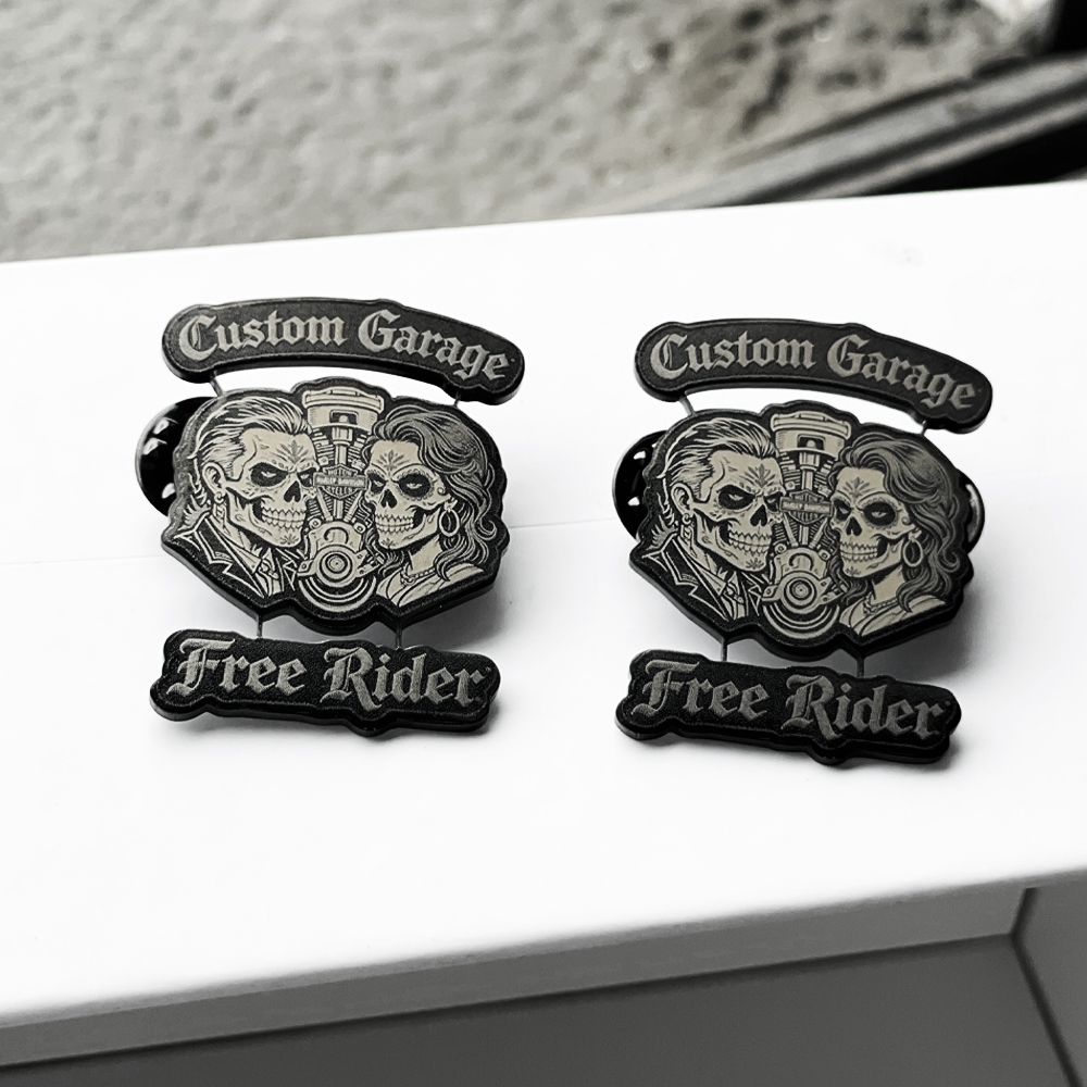 เข็มกลัดรูปภาพแบบกำหนดเองส่วนบ - Vintage Fashion Logo บทวิจารณ์และราคา