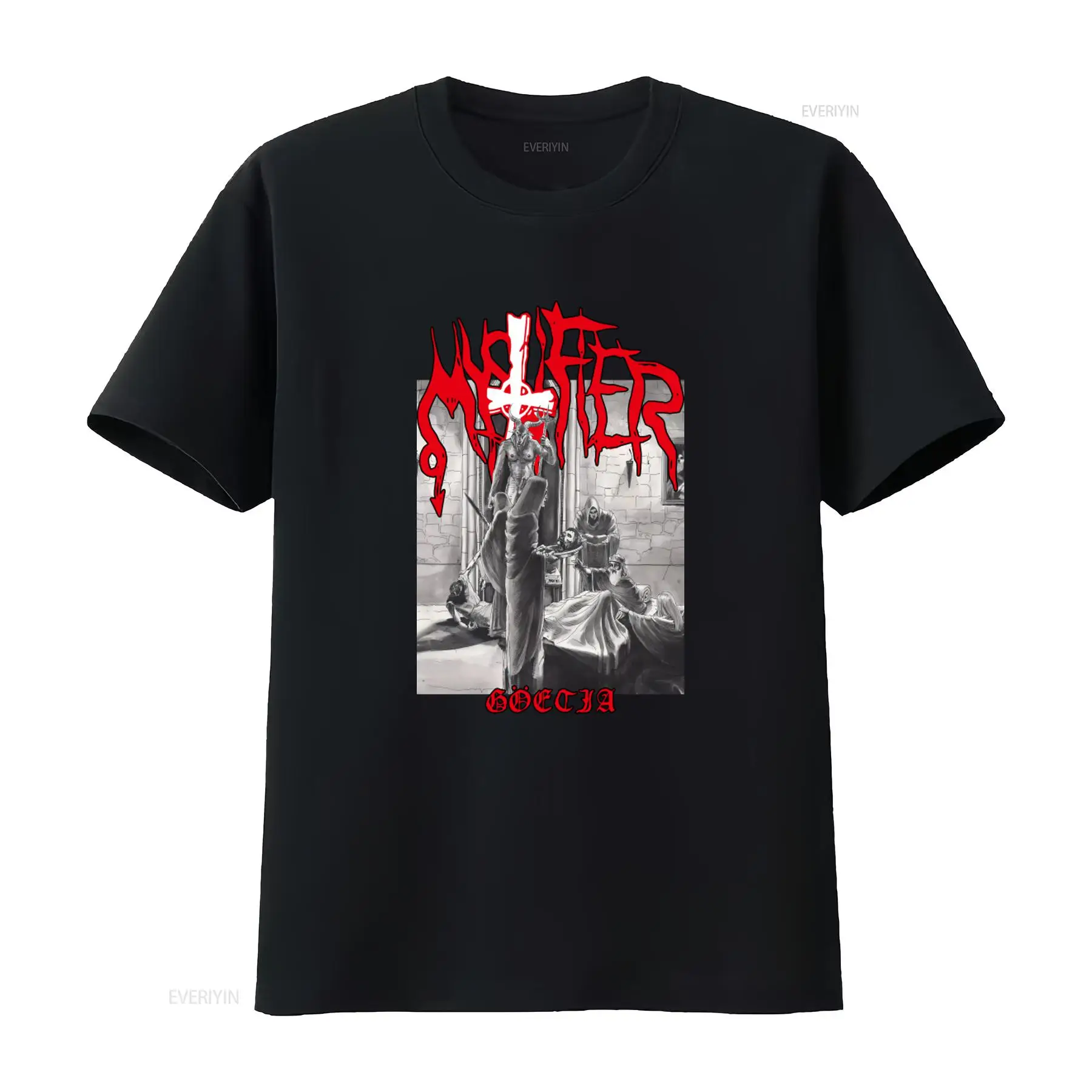 เสื้อยืดลาย Mystifier Goetia B - Vintage Fashion Influencers บทวิจารณ์และราคา